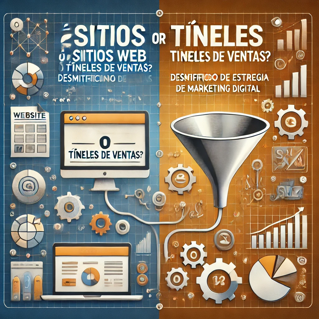 Sitios Web o Túneles de Ventas